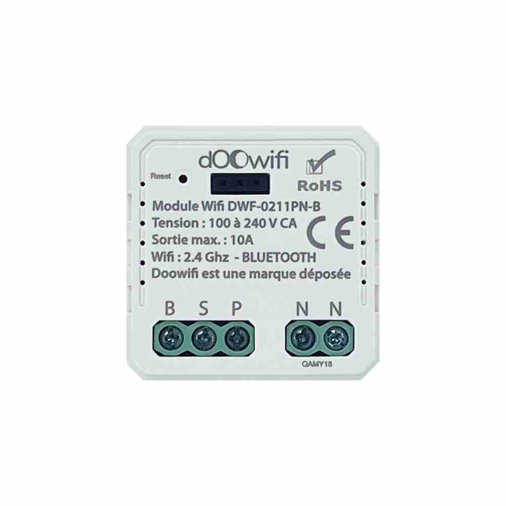 Module Wifi double interrupteur encastrable